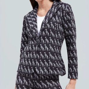 Dalmatian Print Blazer
